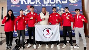 OMÜ’ye ÜNİLİG Türkiye Kick Boks Şampiyonası’ndan 1 altın, 1 bronz